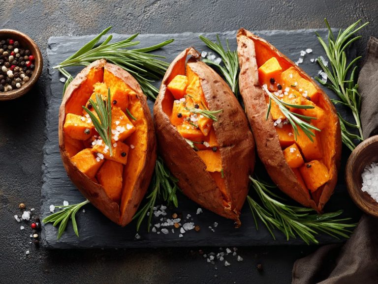 Baked Sweet Potatos