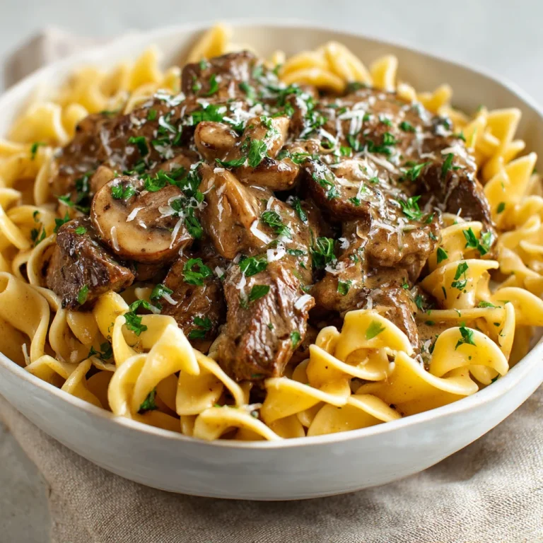 Beef Stroganoff