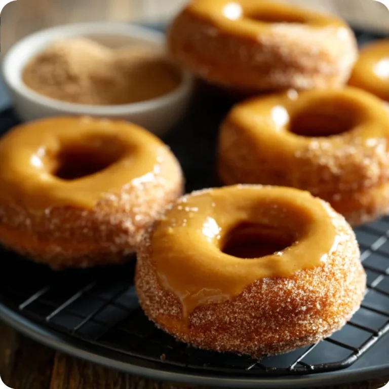 baked pumpkin donuts