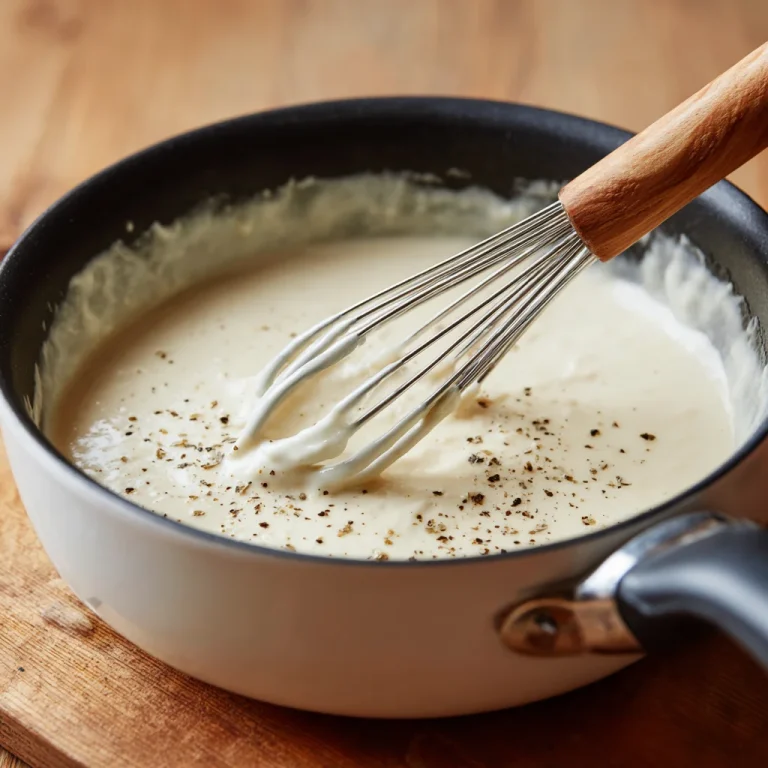 creamy Alfredo sauce
