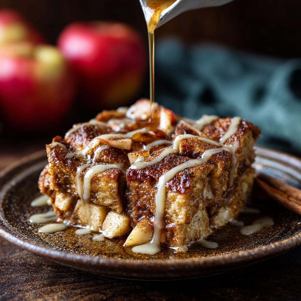 Cinnamon Apple French Toast Bake