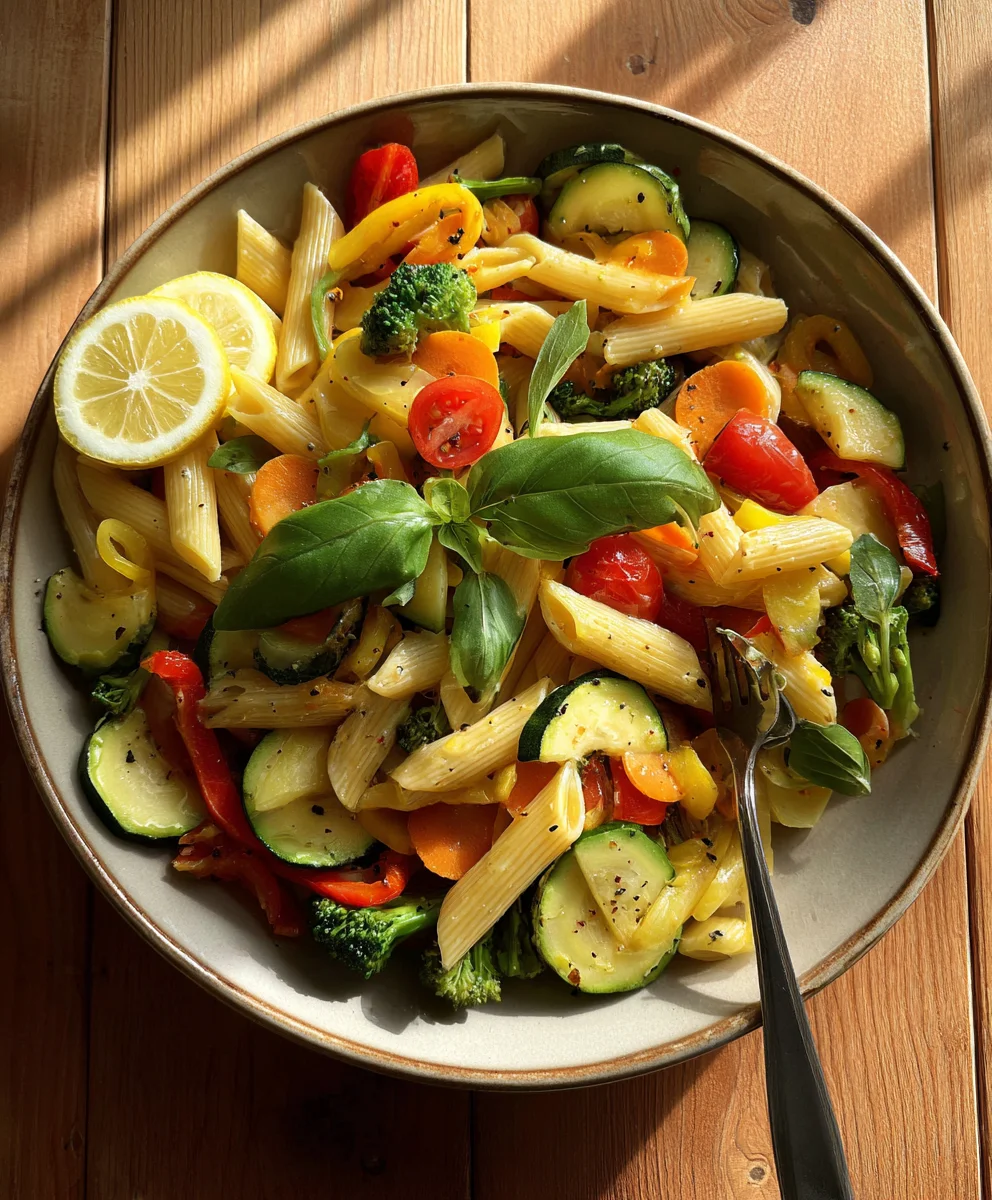 Vegetarian Pasta Primavera
