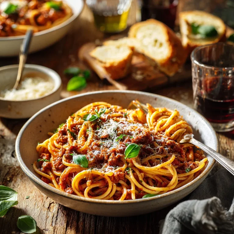 Spaghetti Bolognese Recipe