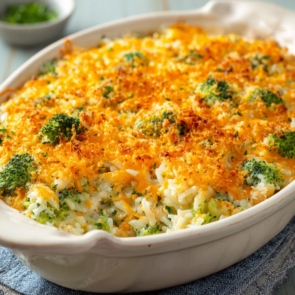 Chicken Broccoli Rice Casserole Recipe