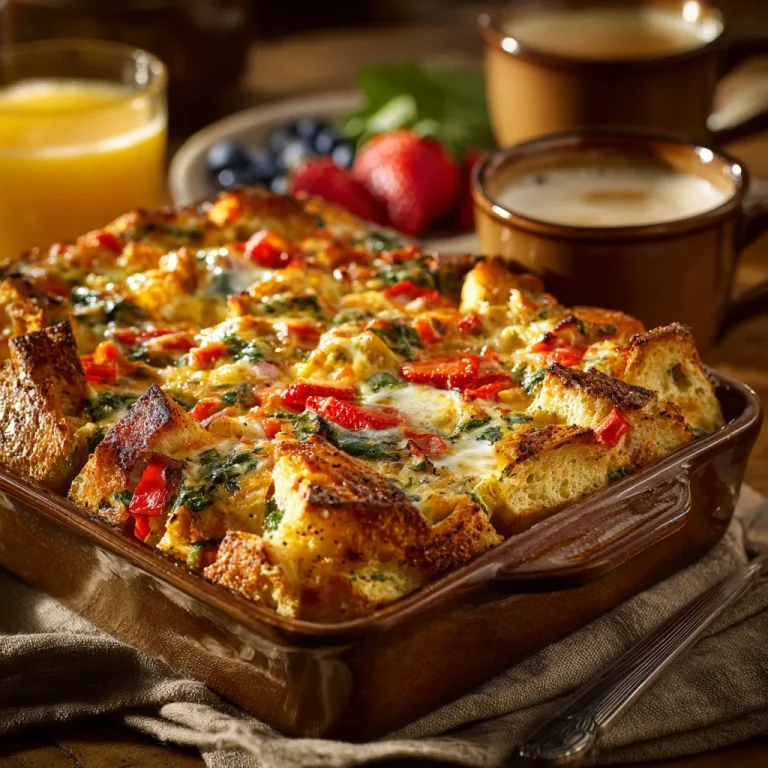 Bagel Breakfast Casserole Recipe: A Delicious and Hearty Meal for Every Morning