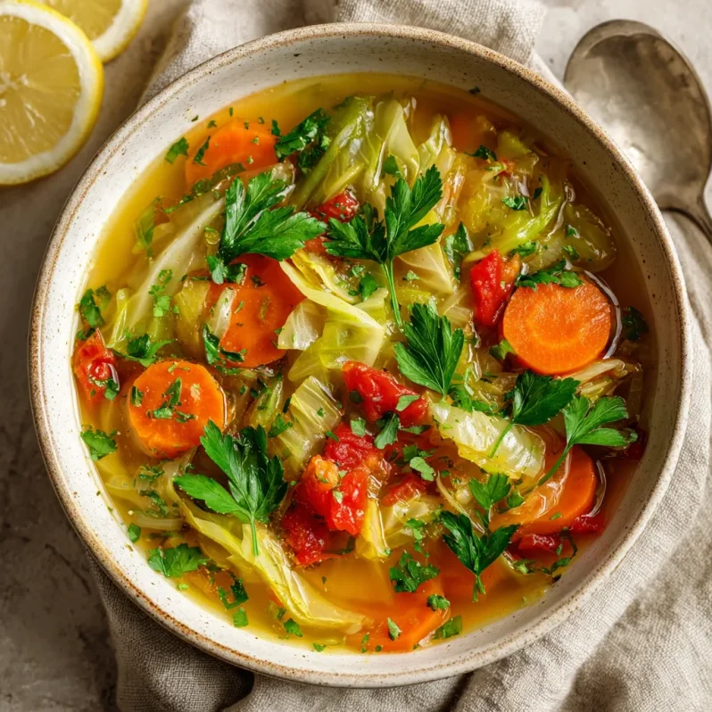 Detox Cabbage Soup