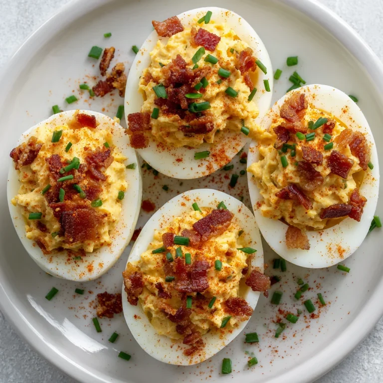 Bacon Deviled Eggs