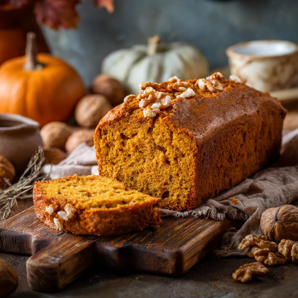 Cottage Cheese Pumpkin Bread