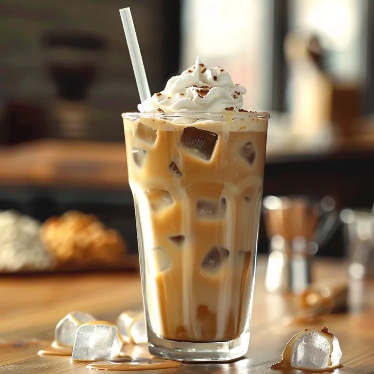 Iced Vanilla Latte