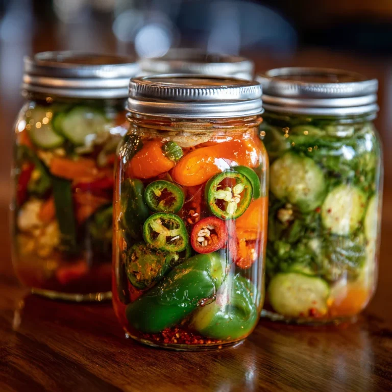 Spicy Sweet Heat Pickles