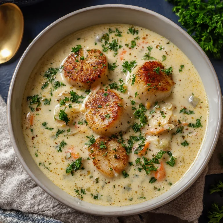 Scallop chowder