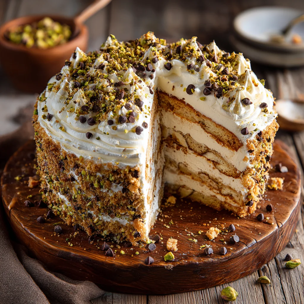 Decadent Cannoli Cake