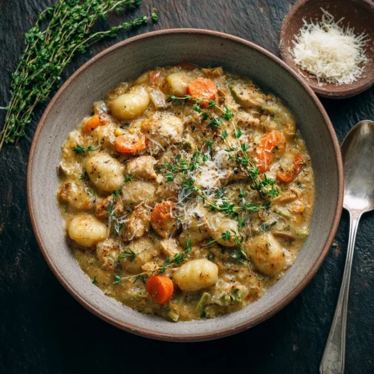 One-Pot Gnocchi Chicken Pot Pie