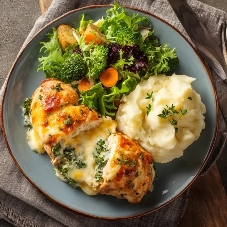 Broccoli Cheese Stuffed Chicken
