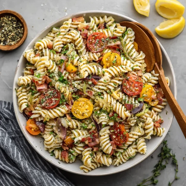 Vegan BLT Pasta Salad
