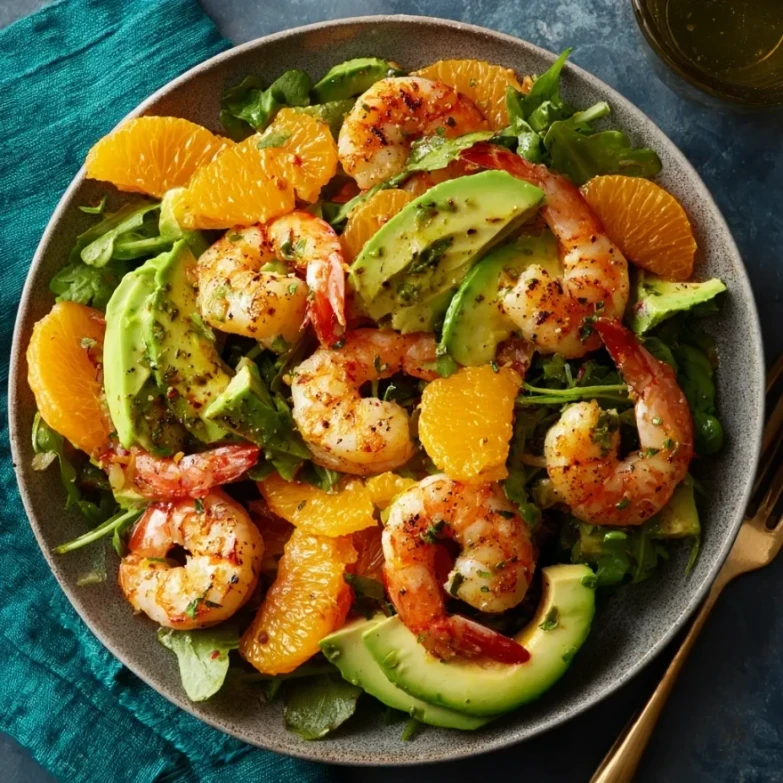 Citrus Shrimp and Avocado Salad