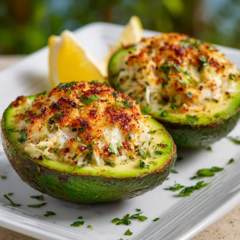 Crab Stuffed Avocados