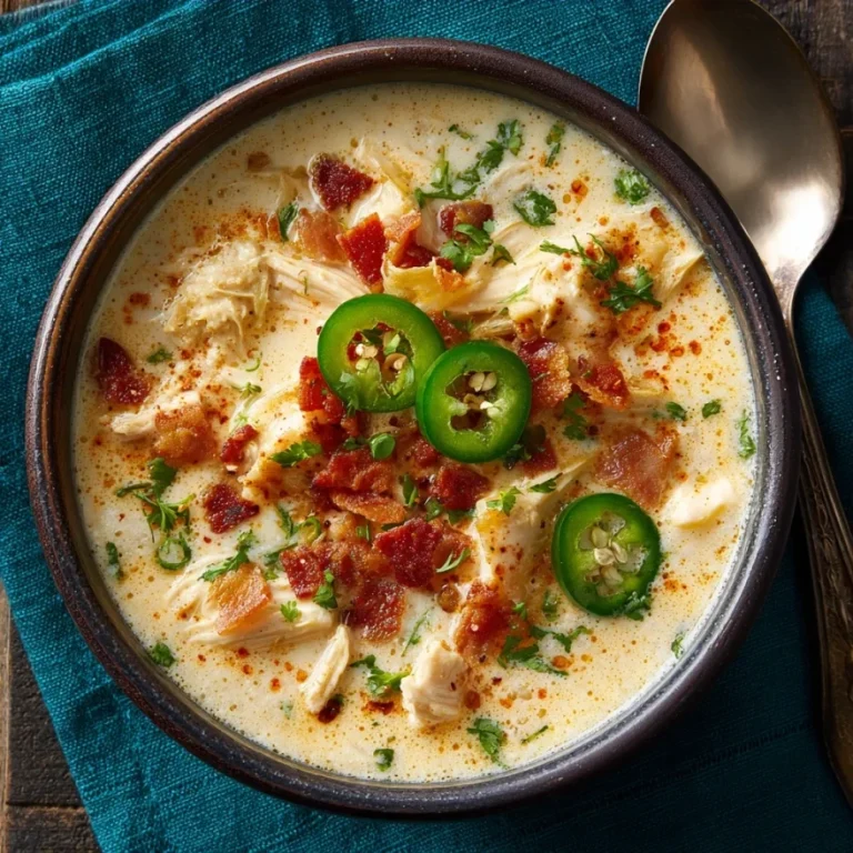 Jalapeño Popper Chicken Soup