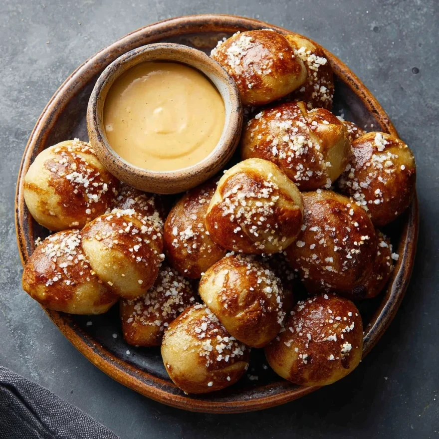 Soft Pretzel Bites Recipe
