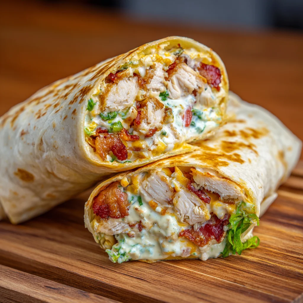 Chicken Bacon Ranch Wrap