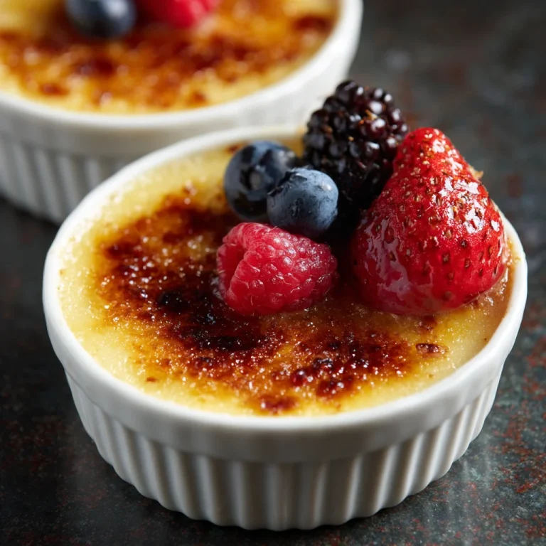 Vanilla Bean Crème Brûlée