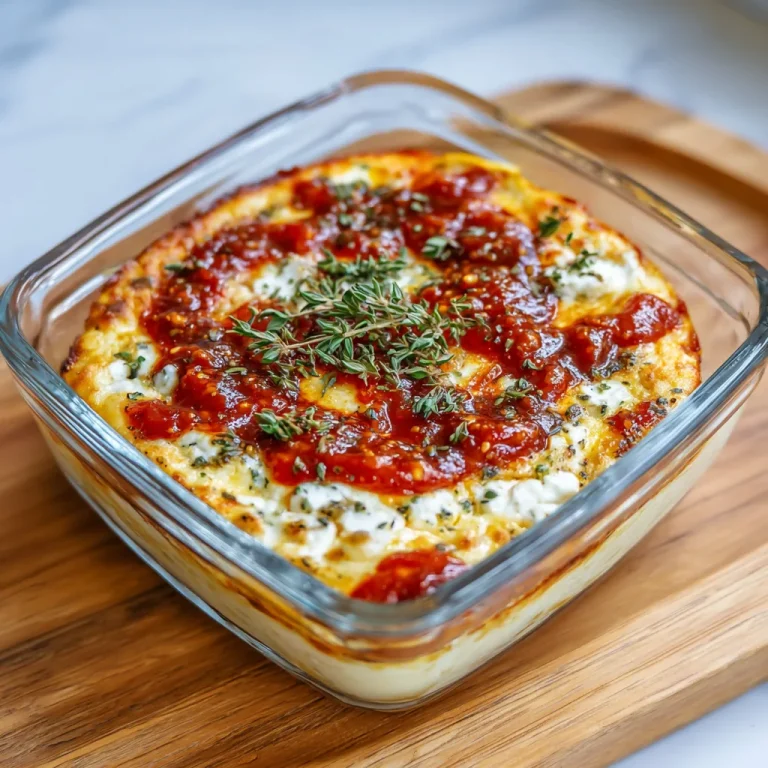 Cottage Cheese Pizza Bowl