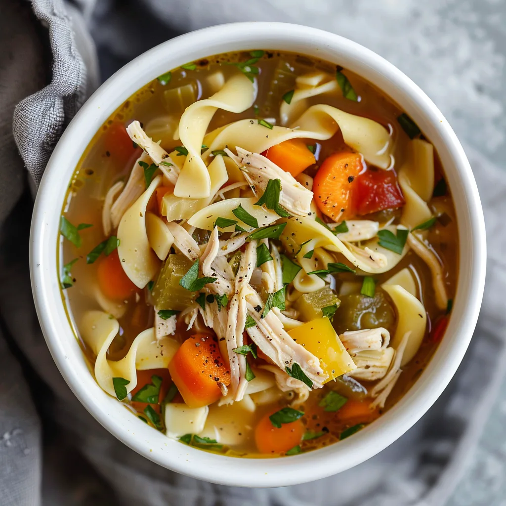 Homemade Chicken Noodle Soup