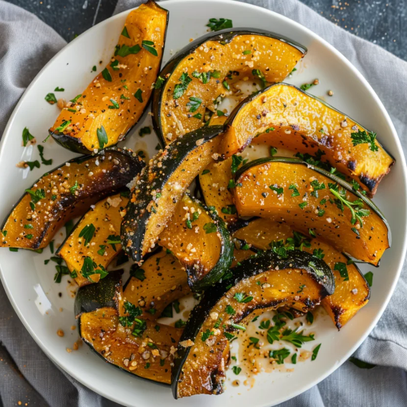 Parmesan Roasted Acorn Squash