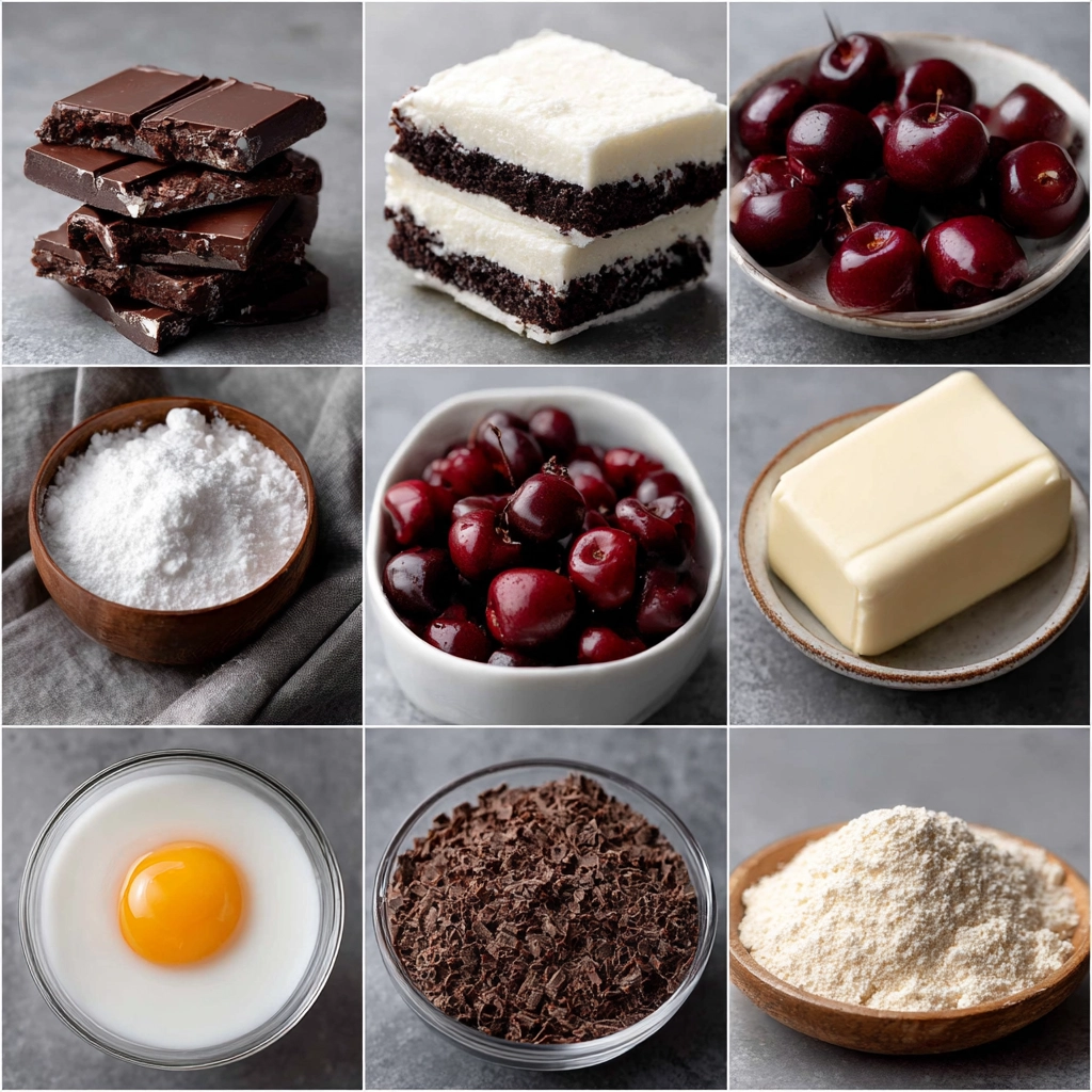 Black Forest Cheesecake Delight Bars