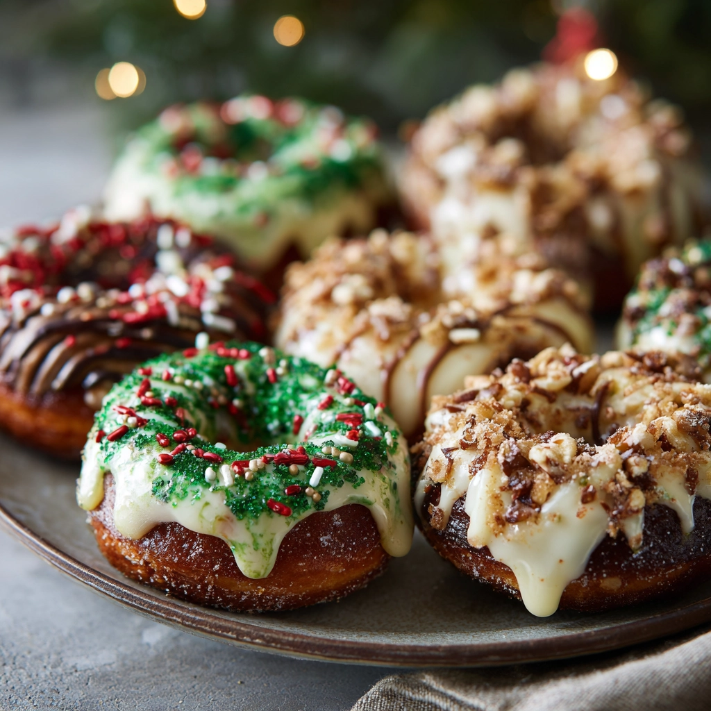 Christmas Noel Donuts Recipe