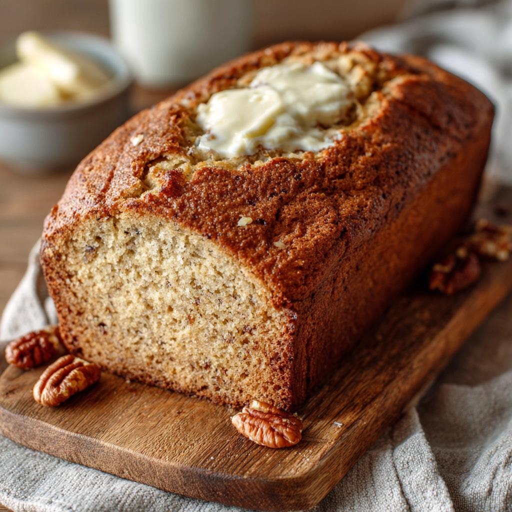 Cream Cheese Banana Bread Recipe