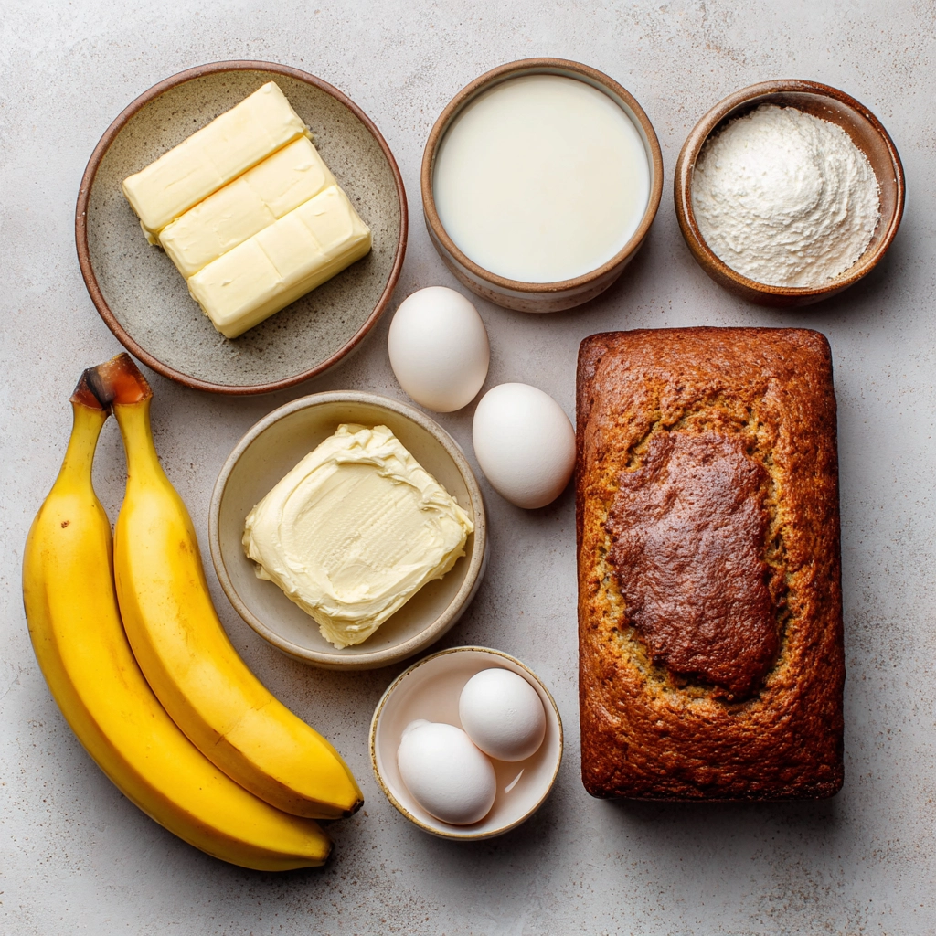 Cream Cheese Banana Bread Recipe