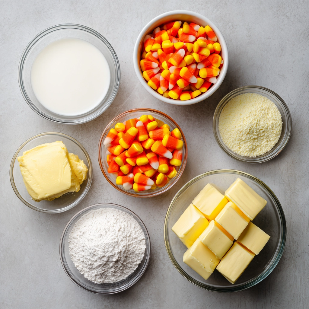 Mini Candy Corn Cheesecakes