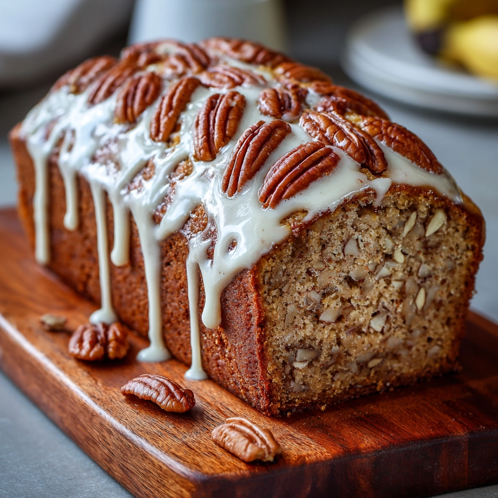 Banana Pecan Cake Recipe