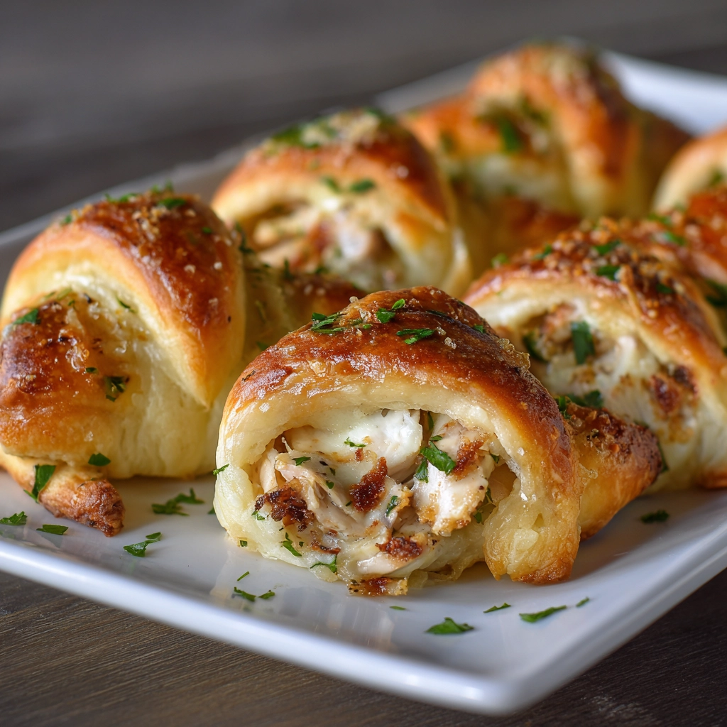 Chicken Stuffed Crescent Rolls Recipe