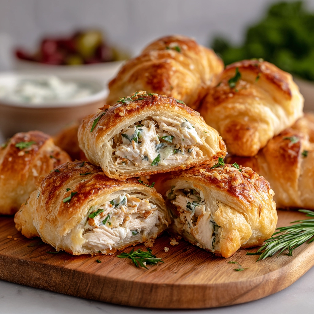 Chicken Stuffed Crescent Rolls Recipe