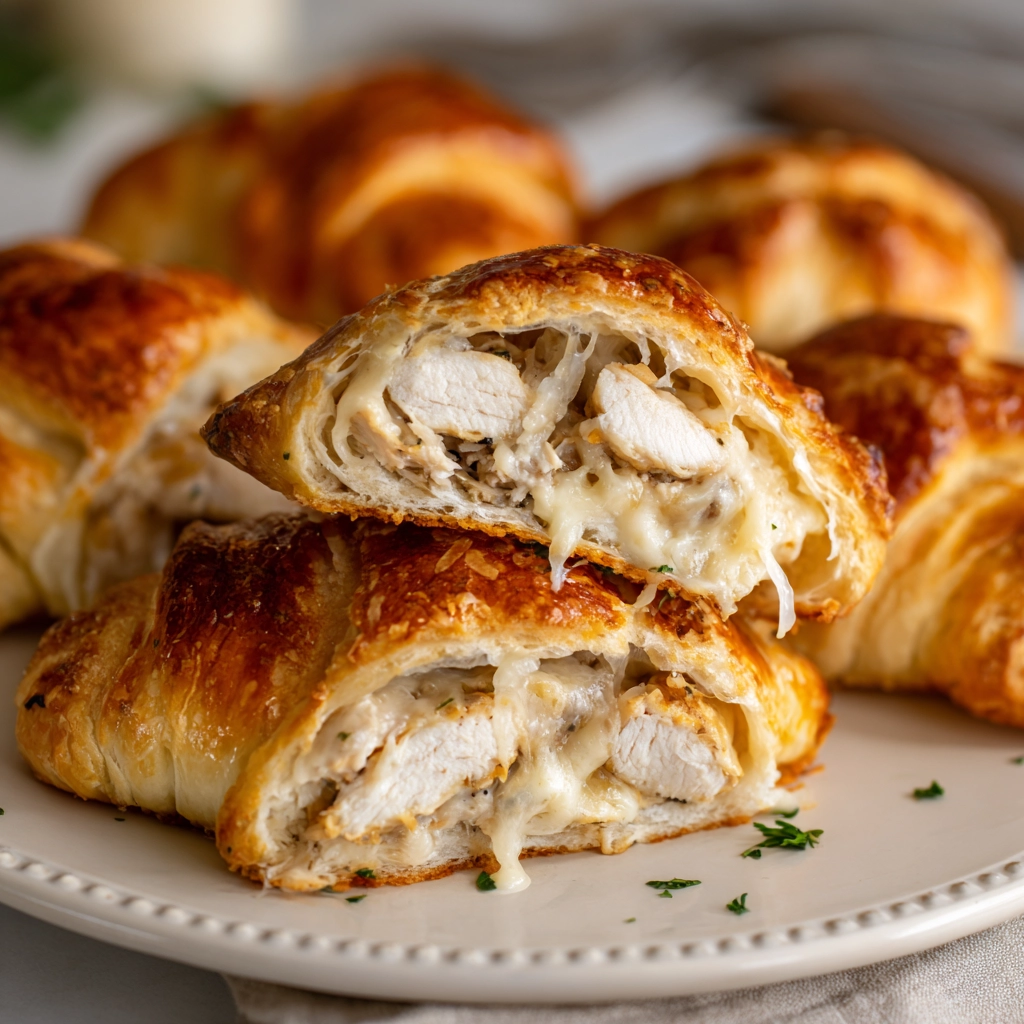 Chicken Stuffed Crescent Rolls Recipe