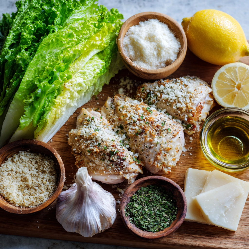Creamy Parmesan Baked Caesar Chicken Recipe