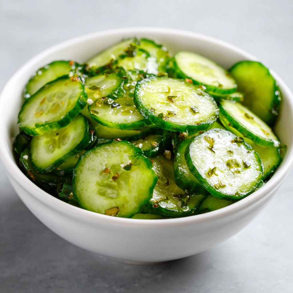 Cucumber Salad with Vinegar Recipe