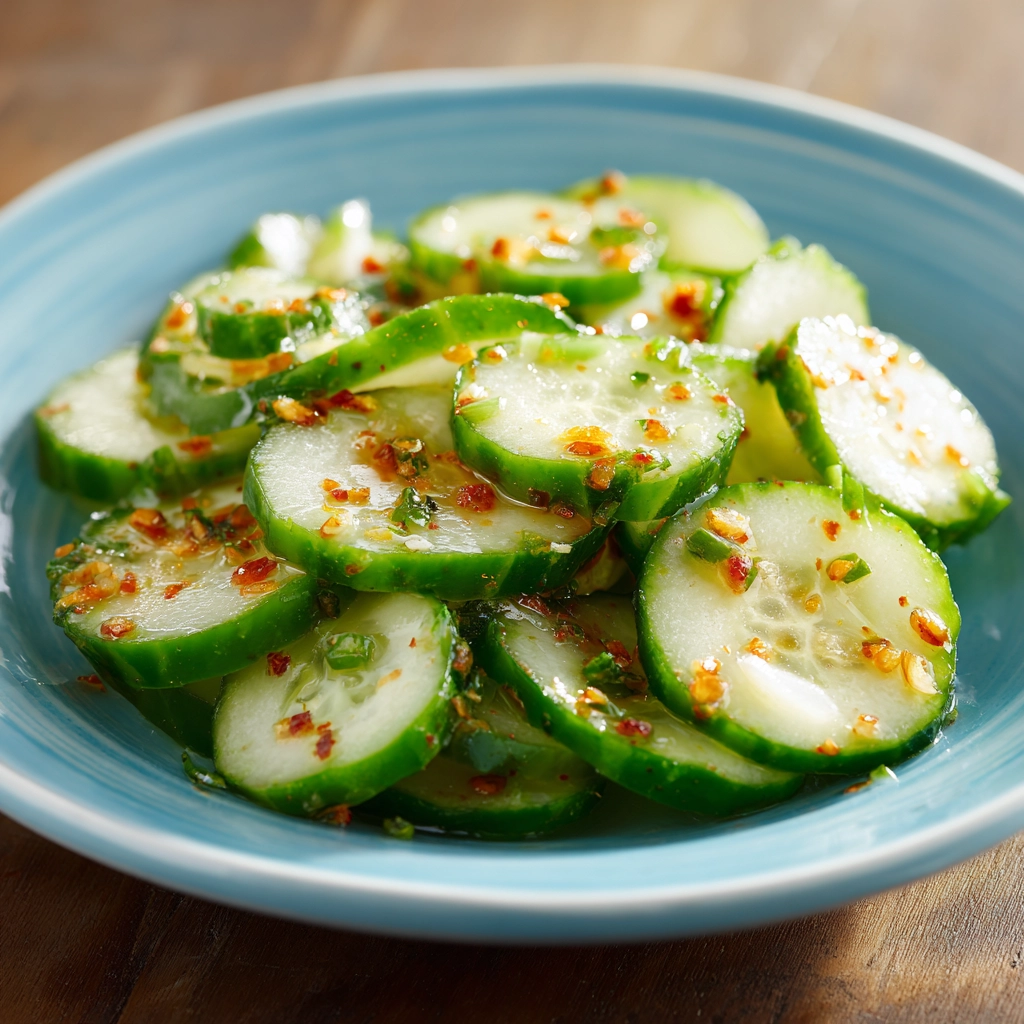 Cucumber Salad with Vinegar Recipe
