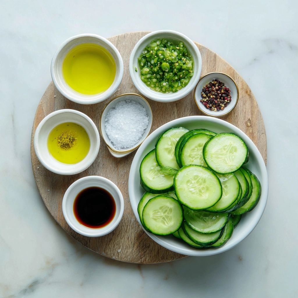 Cucumber Salad with Vinegar Recipe