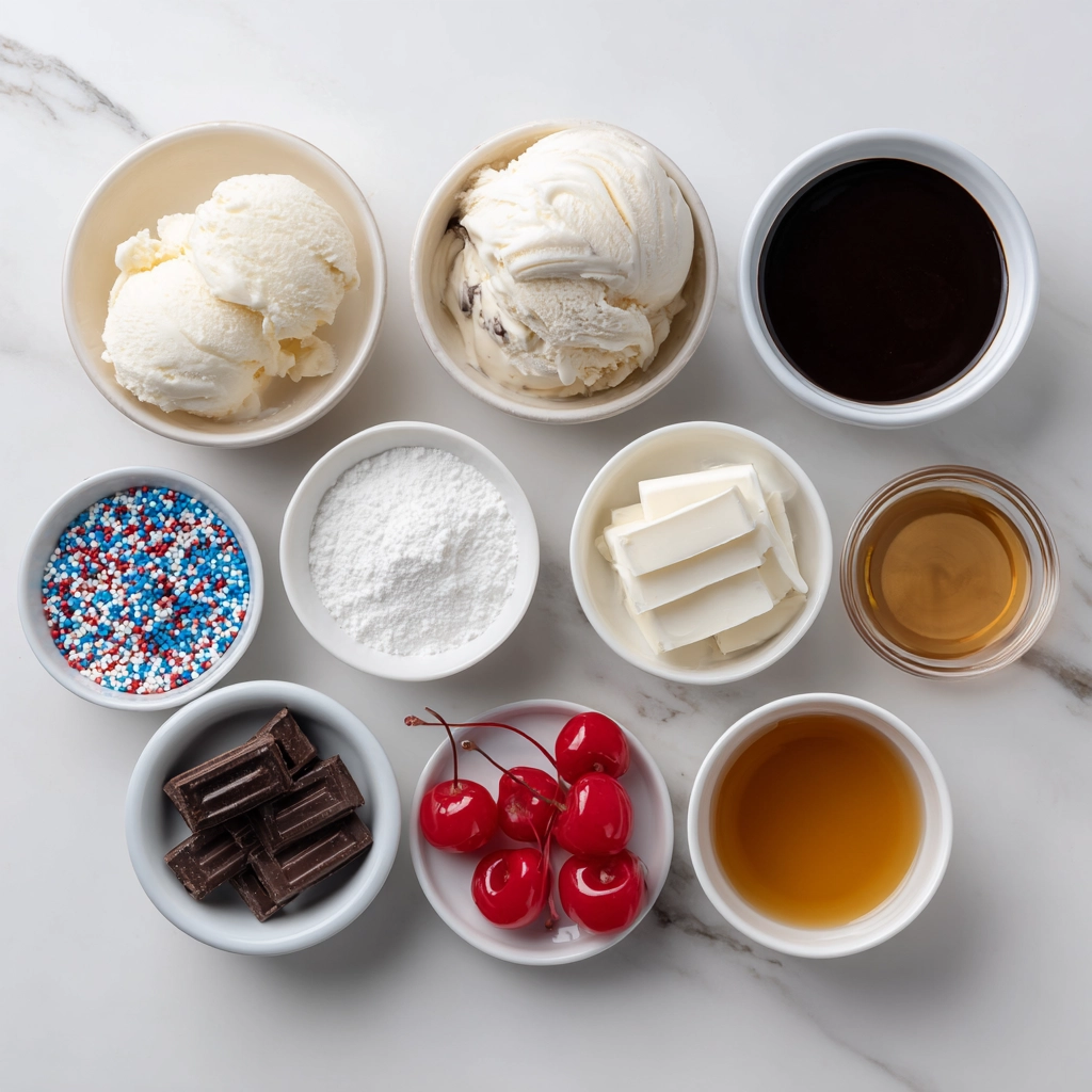 Hot Fudge Ice Cream Cake