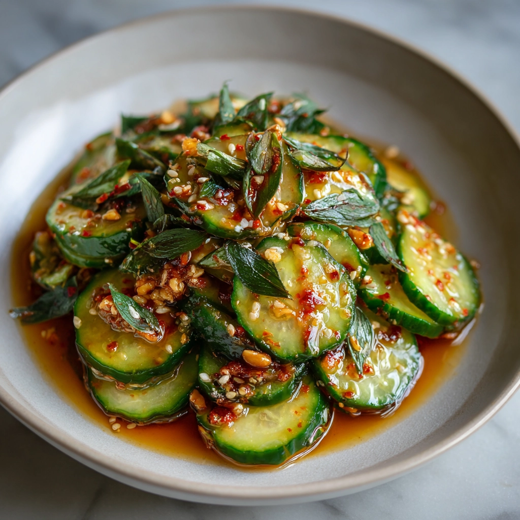 Korean Cucumber Salad