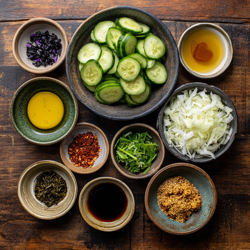 Korean Cucumber Salad