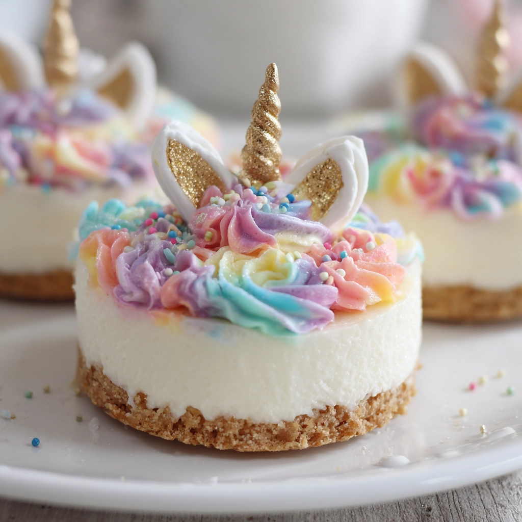 No Bake Unicorn Cheesecake Recipe