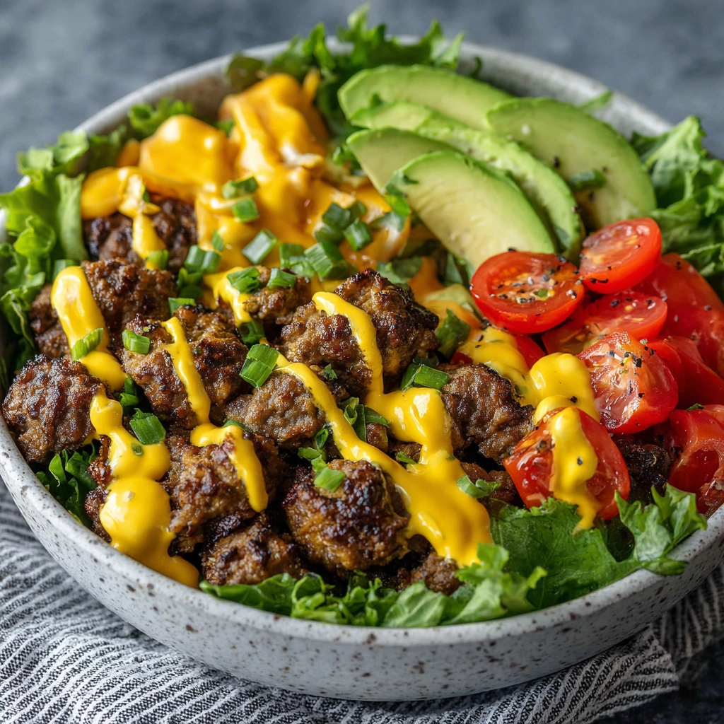 Smash Burger Bowl Recipe
