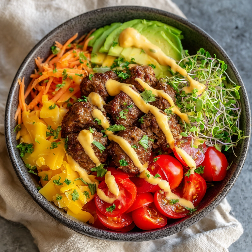 Smash Burger Bowl Recipe