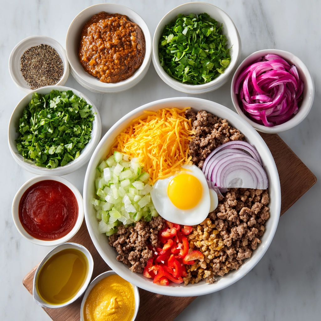 Smash Burger Bowl Recipe