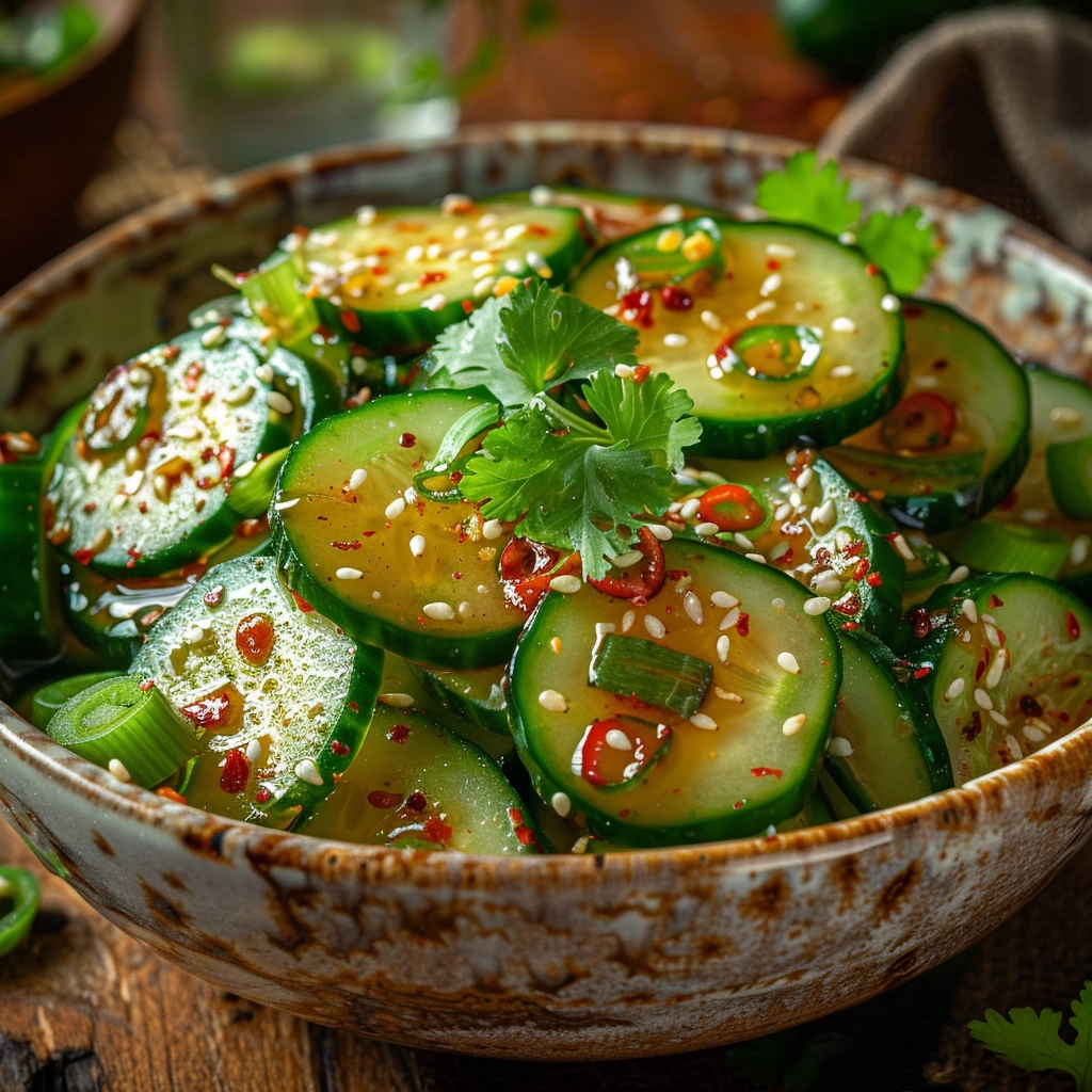 Spicy Cucumber Salad Recipe