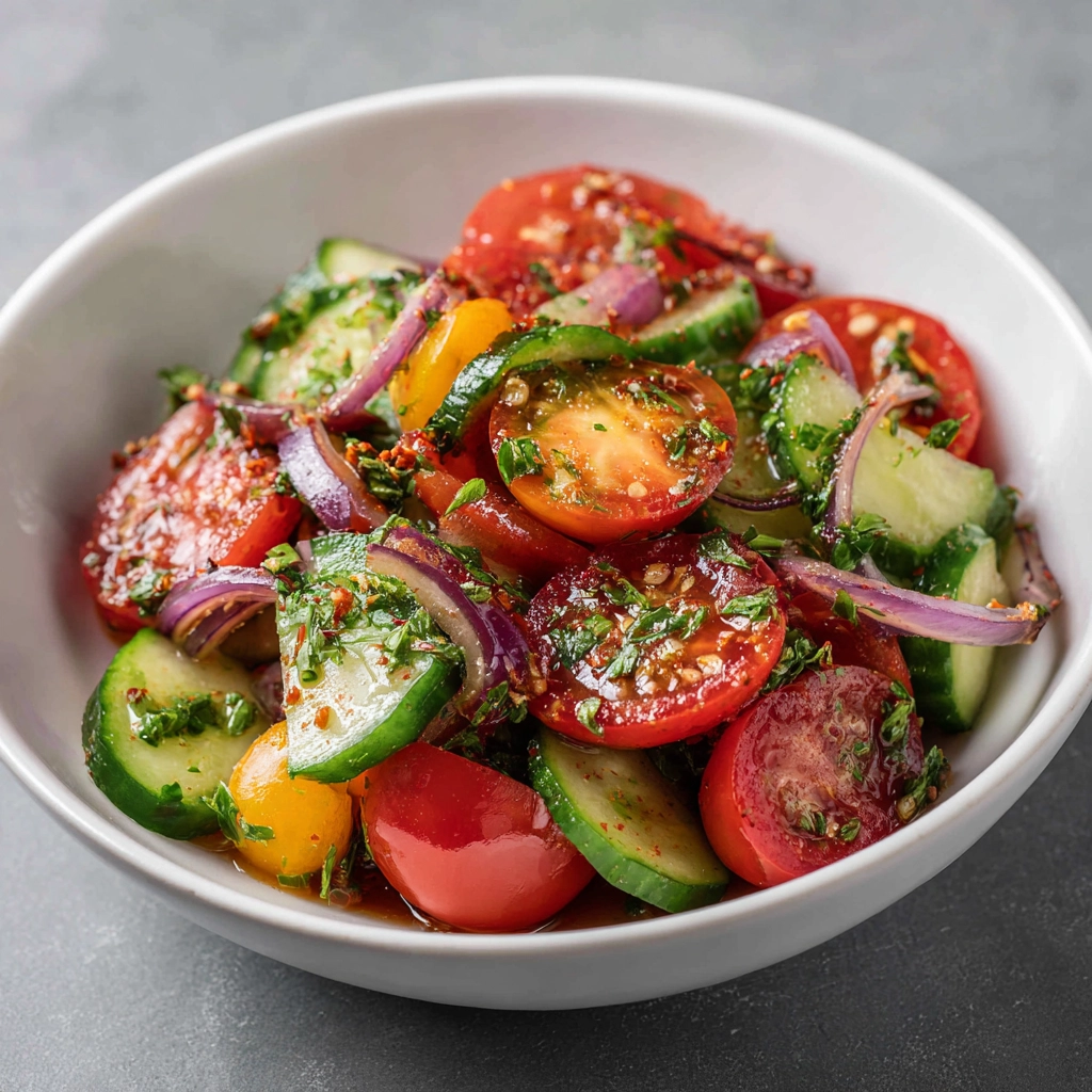Tomato Cucumber Salad